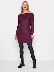 Long Tall Sally Purple Bardot Tunic - Image 2 of 4