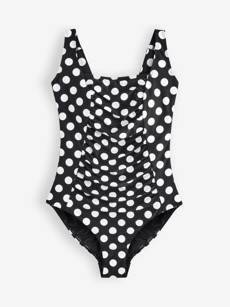 Simply Be Turquoise/Spot Print Magisculpt Swimsuits 2 Pack - Image 6 of 6 Simply Be Turquoise/Spot Print Magisculpt Swimsuits 2 Pack - Image 6 of 6