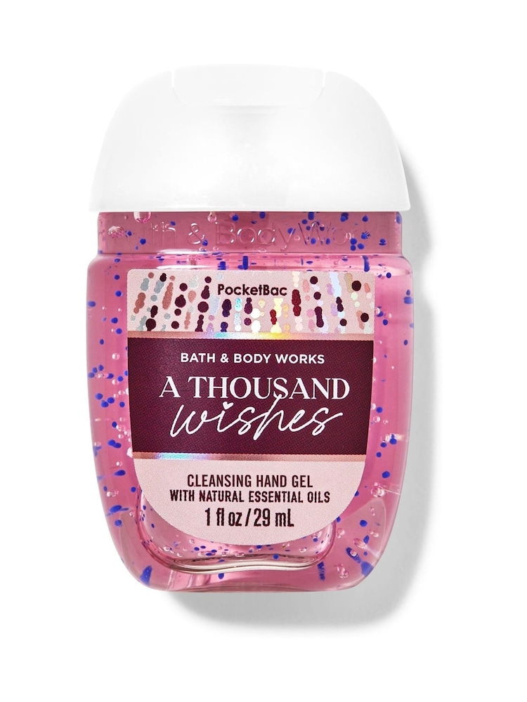 Bath & Body Works A Thousand Wishes PocketBac Hand Sanitizer 1 fl oz / 29 mL - Image 1 of 1 Bath & Body Works A Thousand Wishes PocketBac Hand Sanitizer 1 fl oz / 29 mL - Image 1 of 1