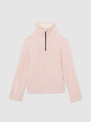 Rosa - Reiss Brina Funnel Neck Base Layer Top - Imagen 2 de 4