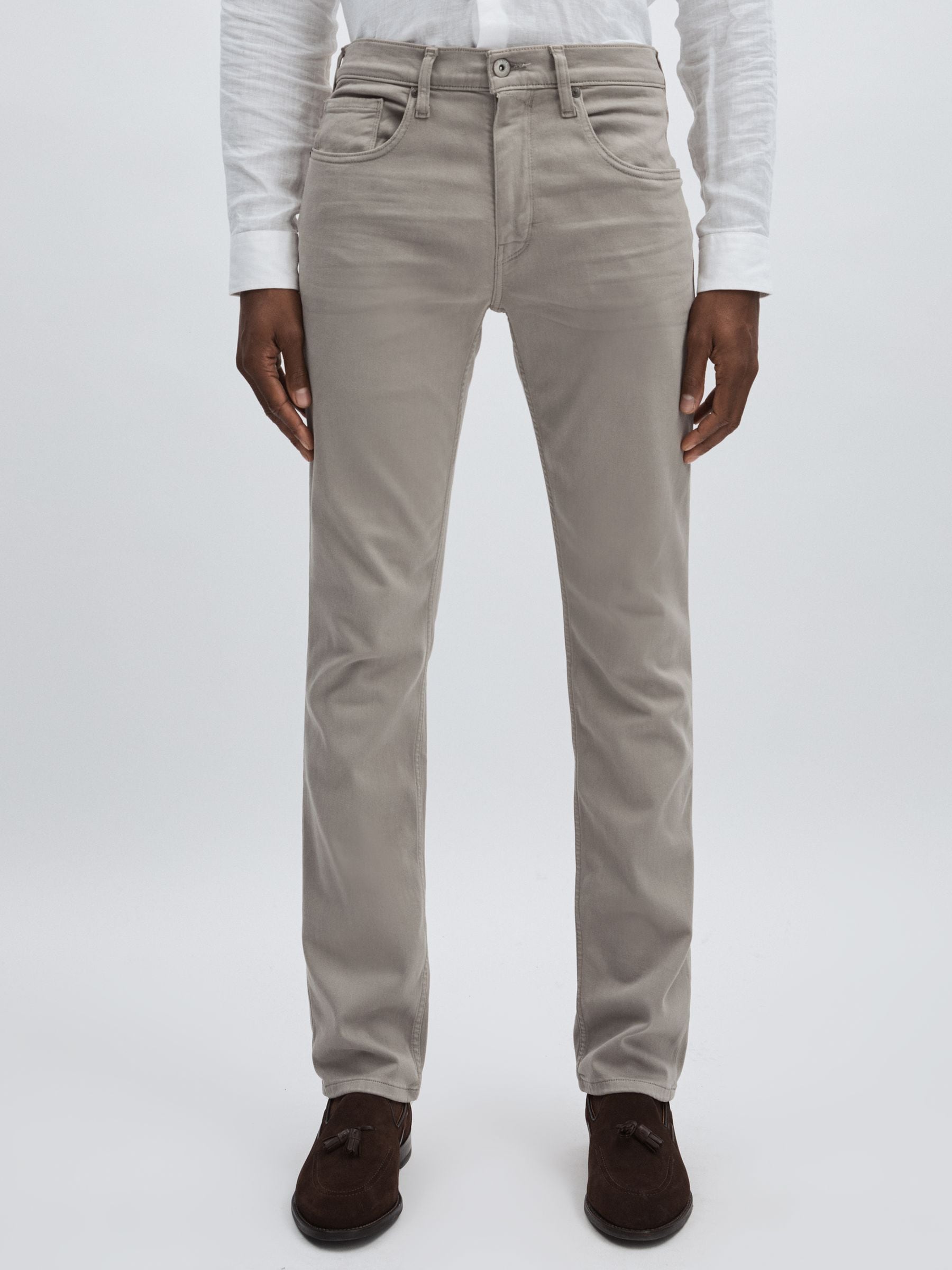 Buy Paige Silver Pearl Slim Vintage Straight-Leg Jeans from Next USA