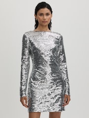 Halston платья пайетки мини - Image 1 of 5