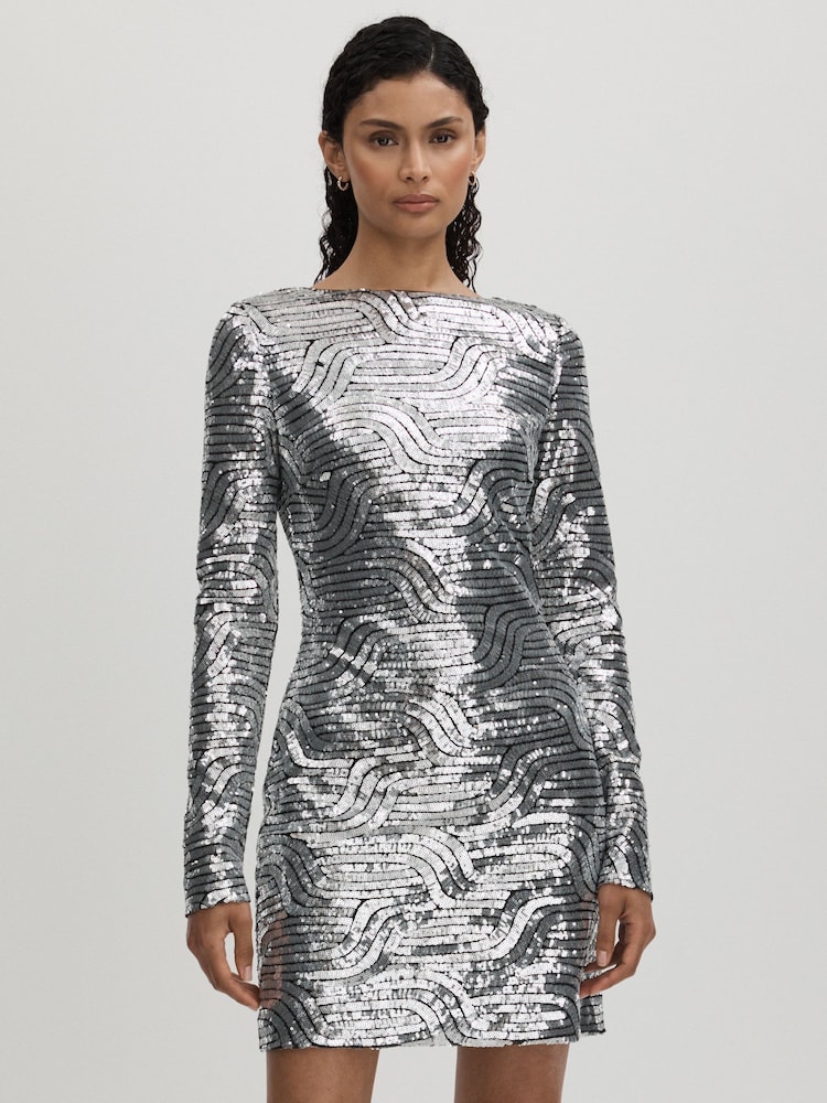 Halston платья пайетки мини - Image 1 of 5