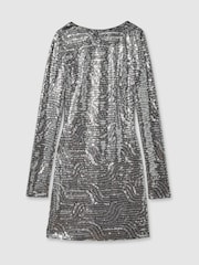Halston платья пайетки мини - Image 2 of 5