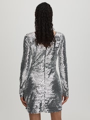 Halston платья пайетки мини - Image 4 of 5