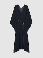 Halston Платье с рукавом колокольчик макси - Image 2 of 5