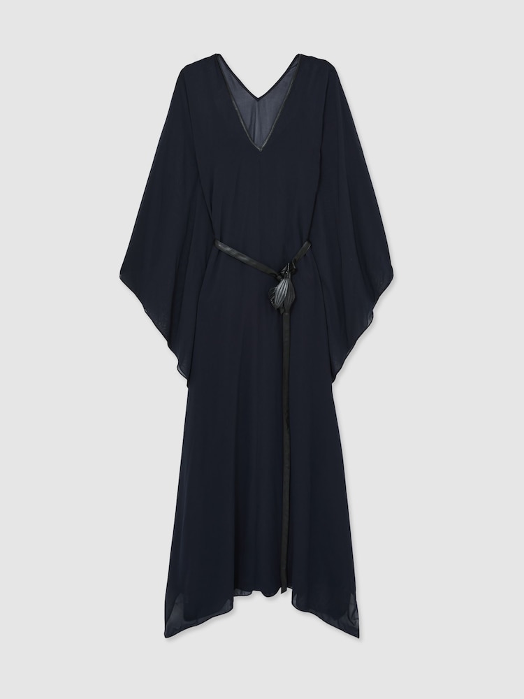 Halston Платье с рукавом колокольчик макси - Image 2 of 5