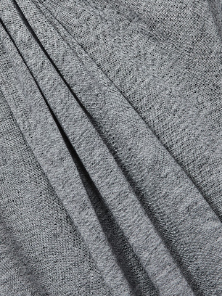 Reiss Grey Helenora 13-14 yrs Jersey Knotted Midi Dress - Image 4 of 4