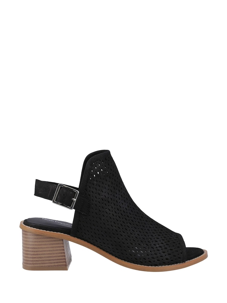 Negro - Hush Puppies Louise Heeled Sandals - Imagen 1 de 4