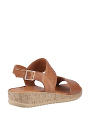 Hush Puppies Wide Fit Ebony Sandals - Image 3 of 4