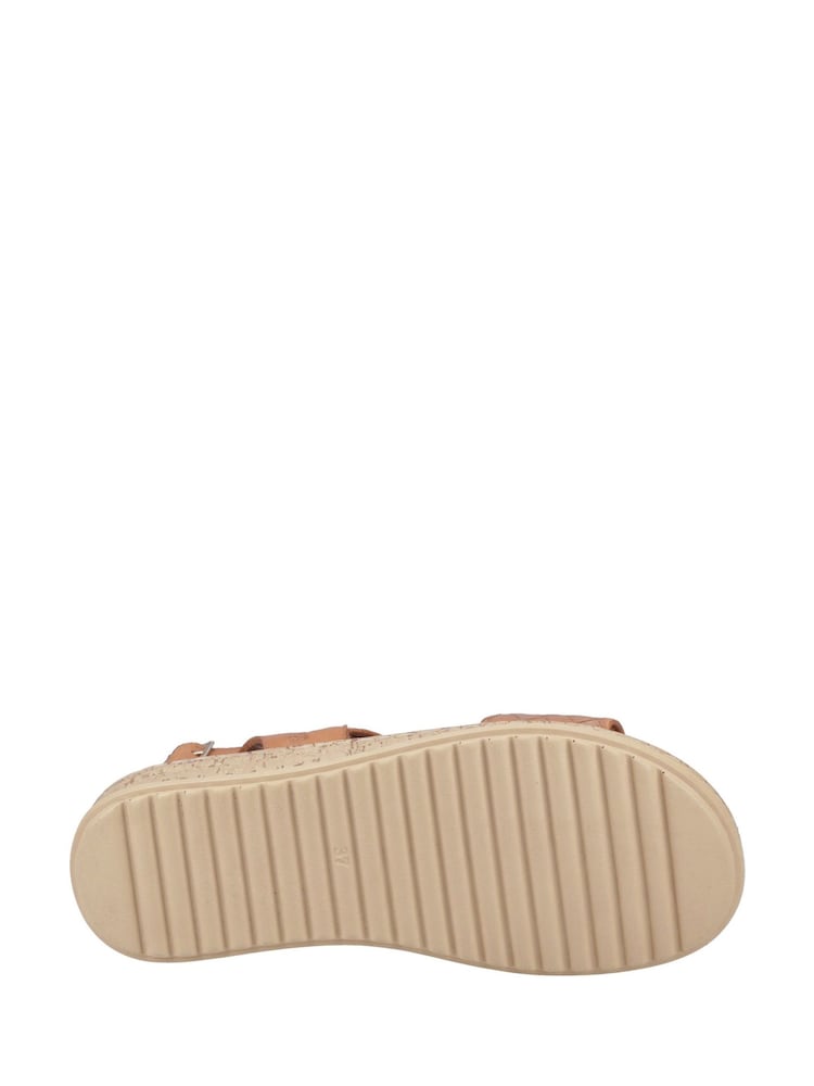 Hush Puppies Wide Fit Ebony Sandals - Image 4 of 4