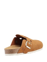 Коричневый - Hush Puppies Bailey Closed Toe Mule Clogs - Image 4 of 5