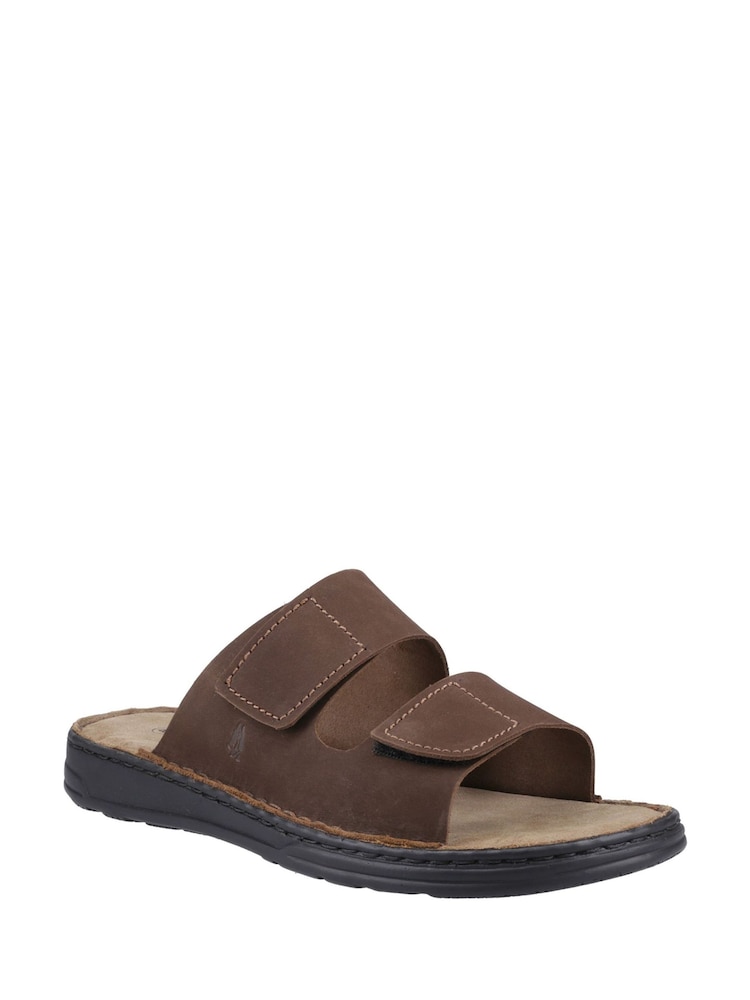 Hush Puppies Eugene Brown Sandals - Image 3 of 4