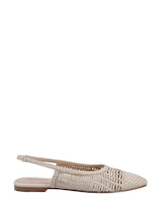 Hush Puppies Dalia Woven Slingback Ballerinas - Image 1 of 4
