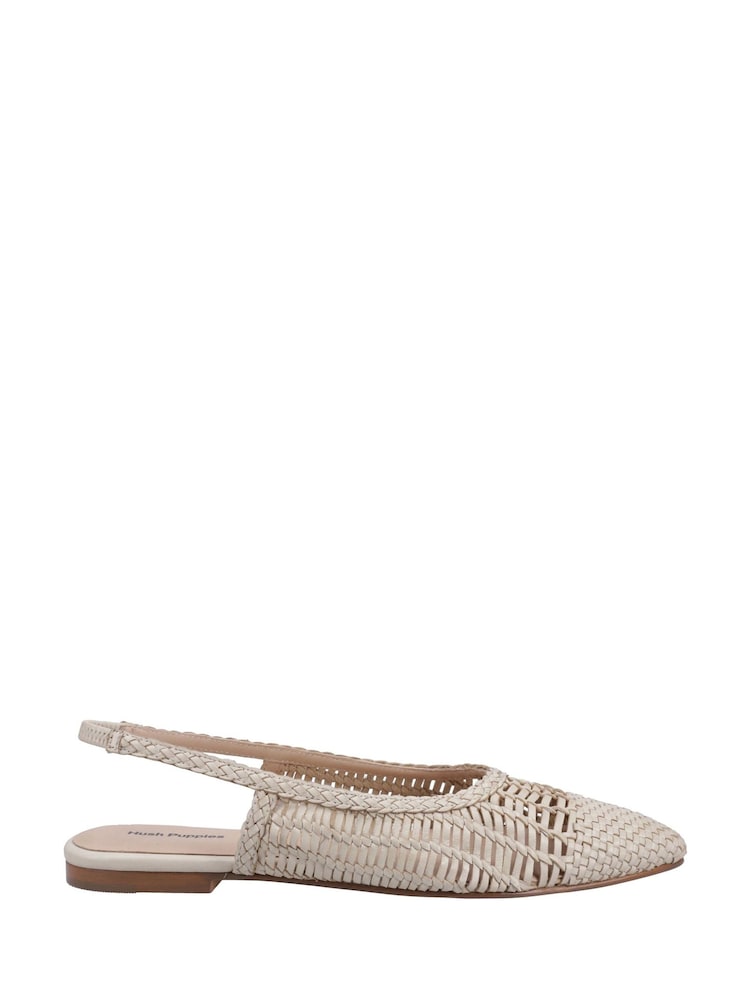 Hush Puppies Dalia Woven Slingback Ballerinas - Image 1 of 4