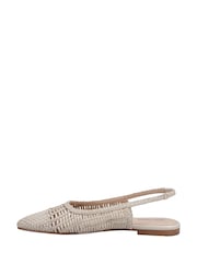 Hush Puppies Dalia Woven Slingback Ballerinas - Image 2 of 4