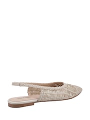 Hush Puppies Dalia Woven Slingback Ballerinas - Image 4 of 4