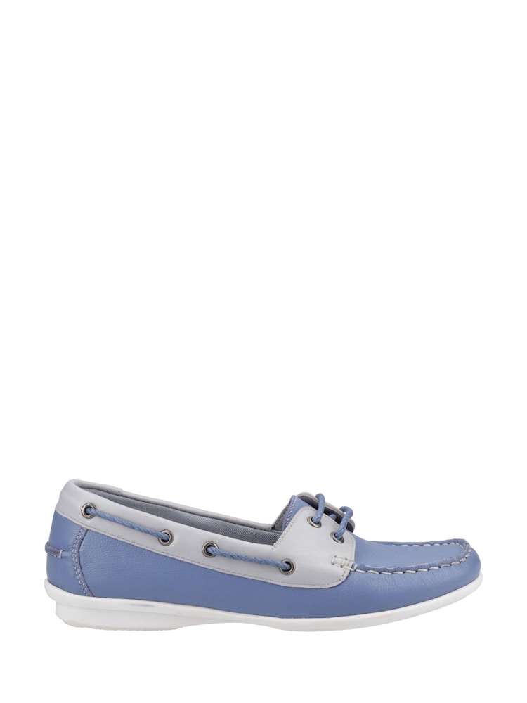 Hush Puppies Blue Irene Boat Shoes - Slika 1 iz 5