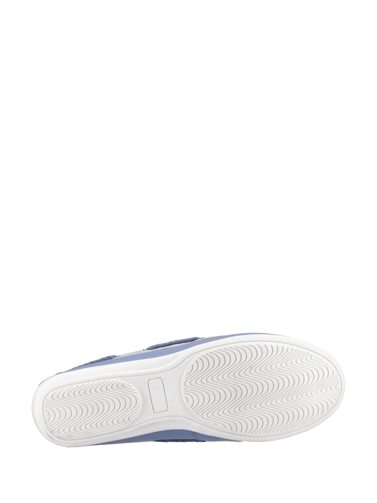 Hush Puppies Blue Irene Boat Shoes - Image 5 of 5 Hush Puppies Blue Irene Boat Shoes - Image 5 of 5