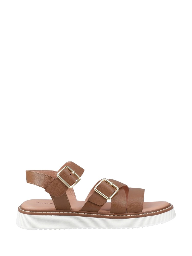 Braun - Hush Puppies Cady Buckle Sandalen - Bild 1 von 4