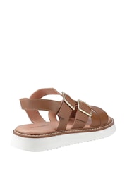 Braun - Hush Puppies Cady Buckle Sandalen - Bild 4 von 4