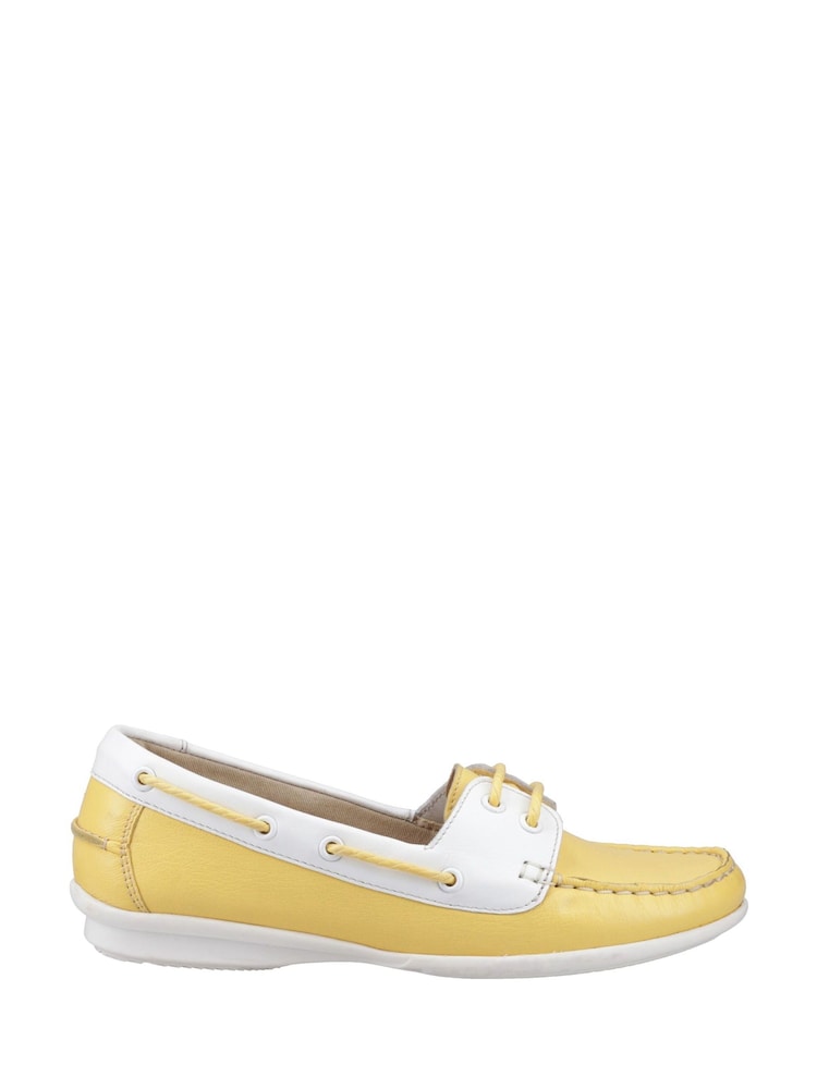Hush Puppies Yellow Irene Boat Shoes - Image 1 of 5