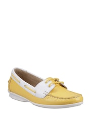 Hush Puppies Yellow Irene Boat Shoes - Image 3 of 5