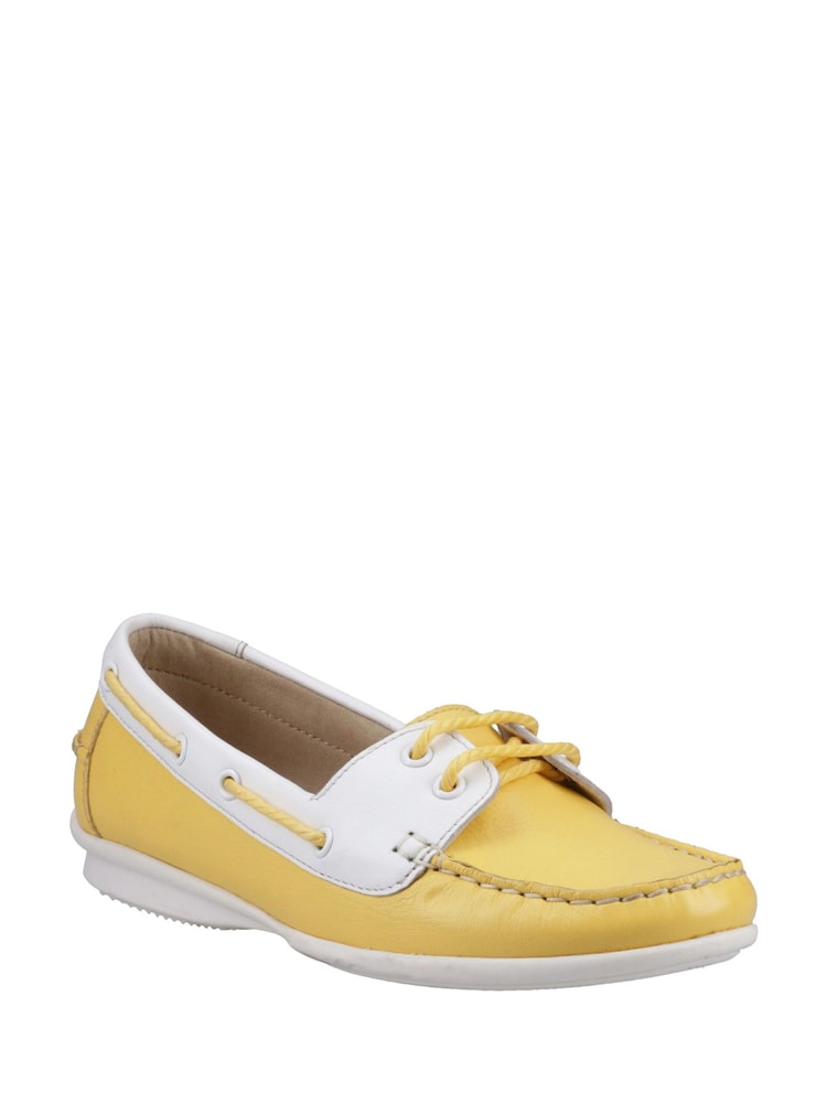 Hush Puppies Yellow Irene Boat Shoes - Image 3 of 5