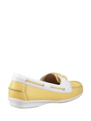 Hush Puppies Yellow Irene Boat Shoes - Image 4 of 5