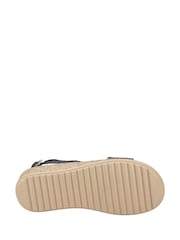 Hush Puppies Wide Fit Ebony Sandals - Image 4 of 4