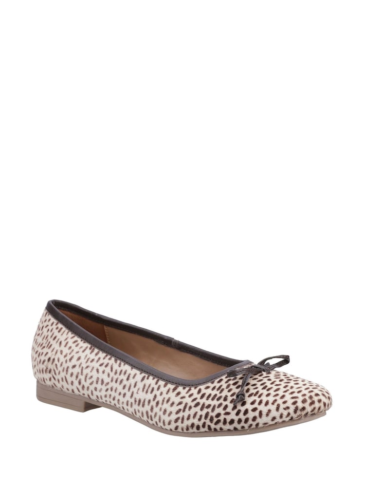 Hush Puppies Naomi Leather Mary Jane Ballet Pumps - Image 3 of 4