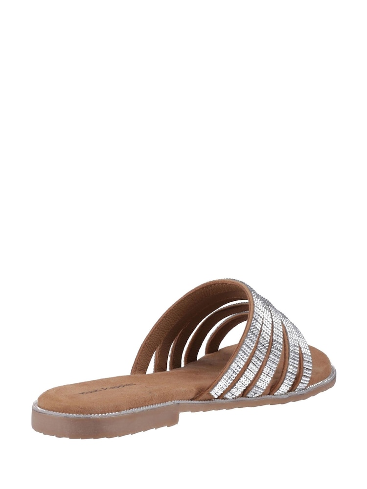 Hush Puppies Glitter Paris Slide Sandals - Image 2 of 4 Hush Puppies Glitter Paris Slide Sandals - Image 2 of 4