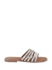 Hush Puppies Glitter Paris Slide Sandals - Image 3 of 4