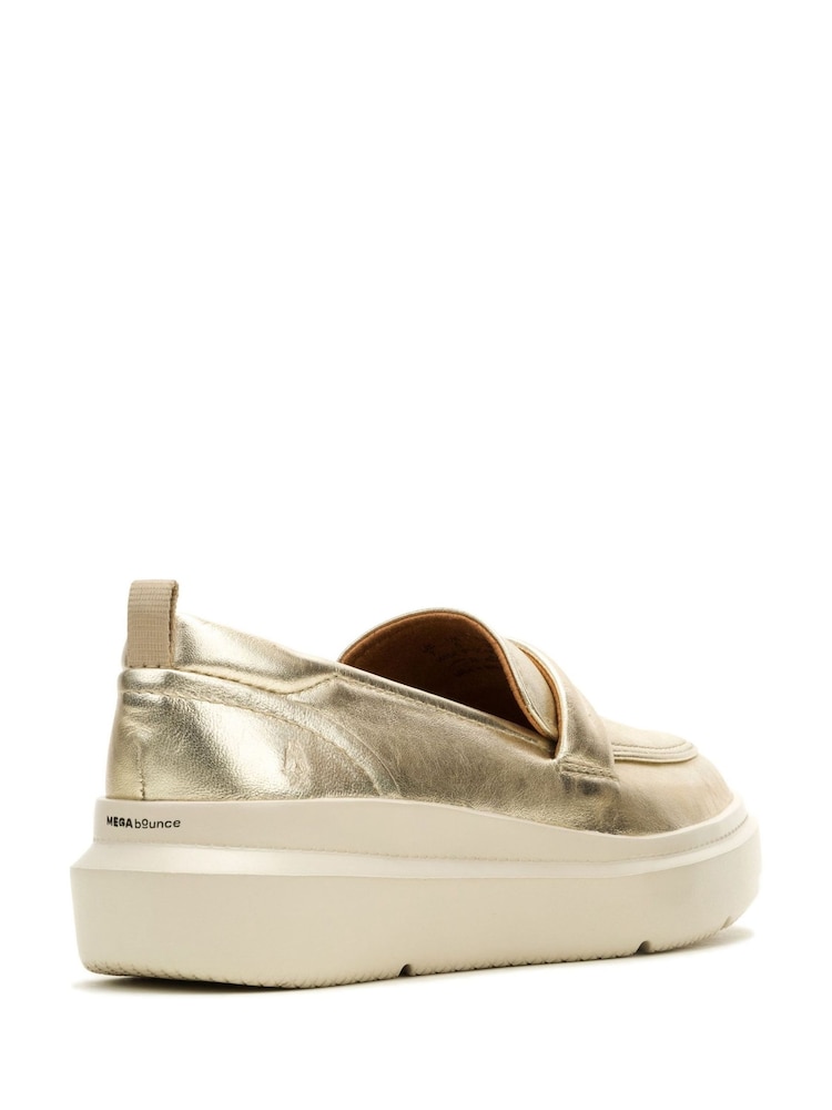 Hush Puppies Cream Joy Penny Loafers - Image 5 of 6