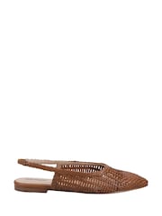 Hush Puppies Dalia Woven Slingback Ballerinas - Image 1 of 4