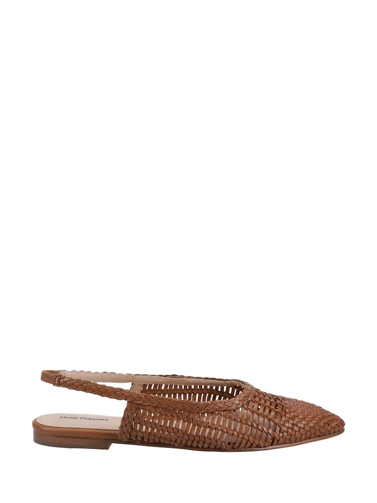 Hush Puppies Dalia Woven Slingback Ballerinas - Image 1 of 4