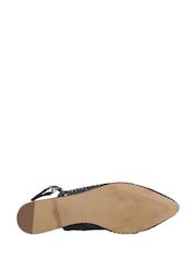 Hush Puppies Dalia Woven Slingback Ballerinas - Image 2 of 2