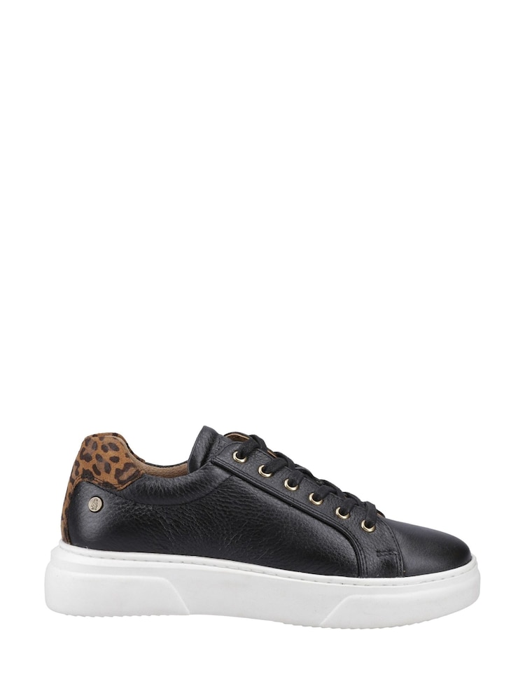 Hush Puppies Kathryn Black Trainers - Image 1 of 4