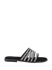 Hush Puppies Glitter Paris Slide Sandals - Image 2 of 4