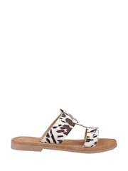 Hush Puppies Helen White Slides Sandals - Image 1 of 3