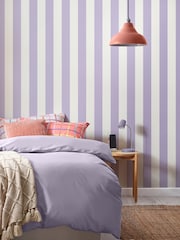 Purple Craft Stripe A4 Wallpaper Sample - Image 1 of 4