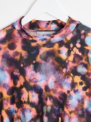 Oliver Bonas Langarmshirt mit abstraktem Print - Bild 3 von 6