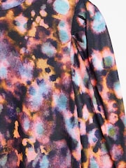 Oliver Bonas Langarmshirt mit abstraktem Print - Bild 4 von 6