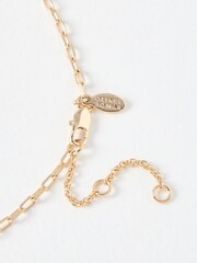 Oliver Bonas Gold Naja Gold Nugget Pendant Necklace - Image 3 of 3
