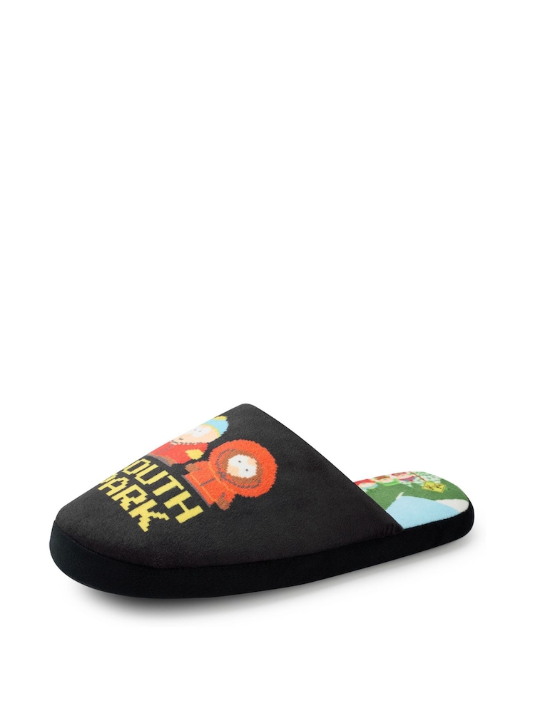 Vanilla Underground Black Mens Character Slippers - Image 2 of 6