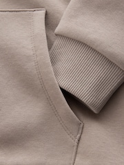 Baker by Ted Baker Oversized Stone Varsity Hoodie - Image 9 of 10