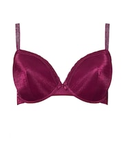 Yours Curve Red Shiny T-Shirt Bras 2 Pack - Image 7 of 9