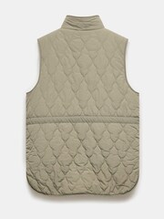 Mint Velvet Green Reversible Padded Gilet - Image 4 of 4