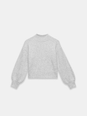 Mint Velvet Grey High Neck Jumper - Image 3 of 4
