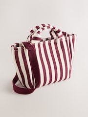 Cath Kidston Cherry Stripe Mini Cross-Body Tote Bag - Image 7 of 10